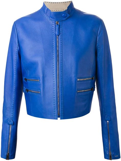 fendi gipsy con biker jacket|Fendi jackets for men.